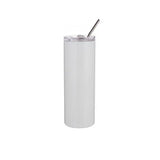 20oz Stainless Steel Tumbler with Lid and Straw