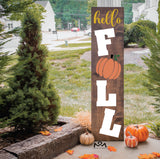 DIY Fall/Halloween Double Sided Front Porch Signs