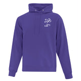 Palliative Care Hoodie Chest - Purple